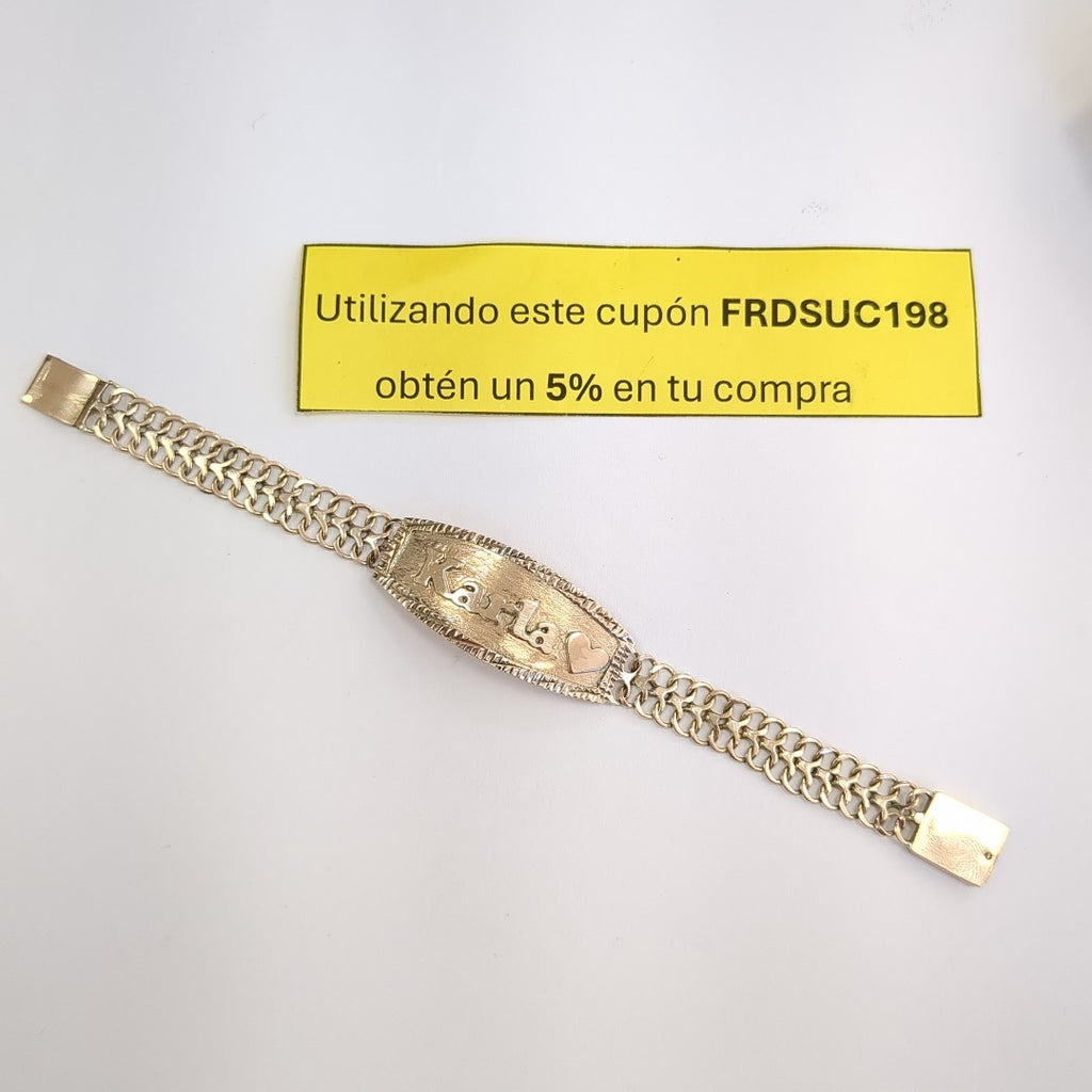ESCLAVA ORO 10 K 10.3 GRMS (SEMINUEVO)