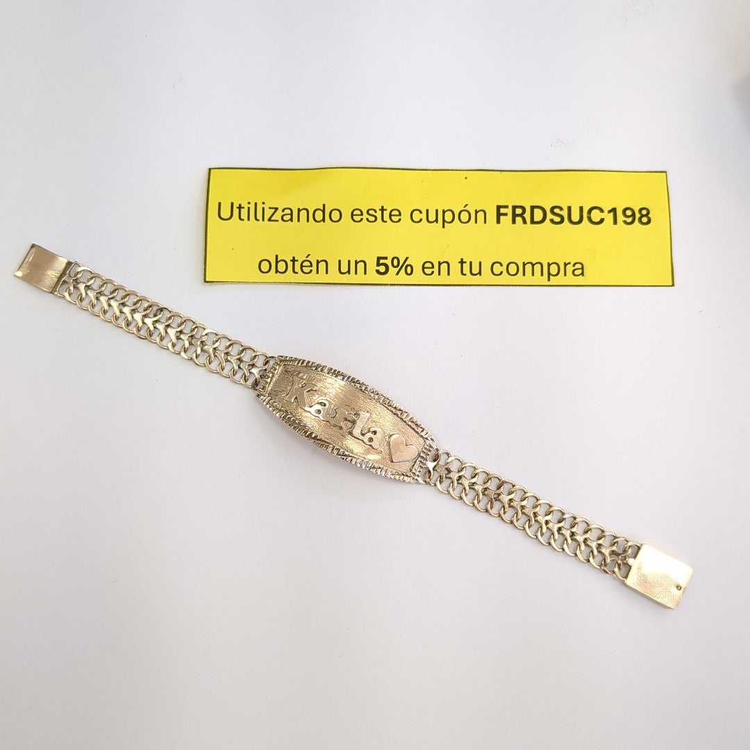 ESCLAVA ORO 10 K 10.3 GRMS (SEMINUEVO)