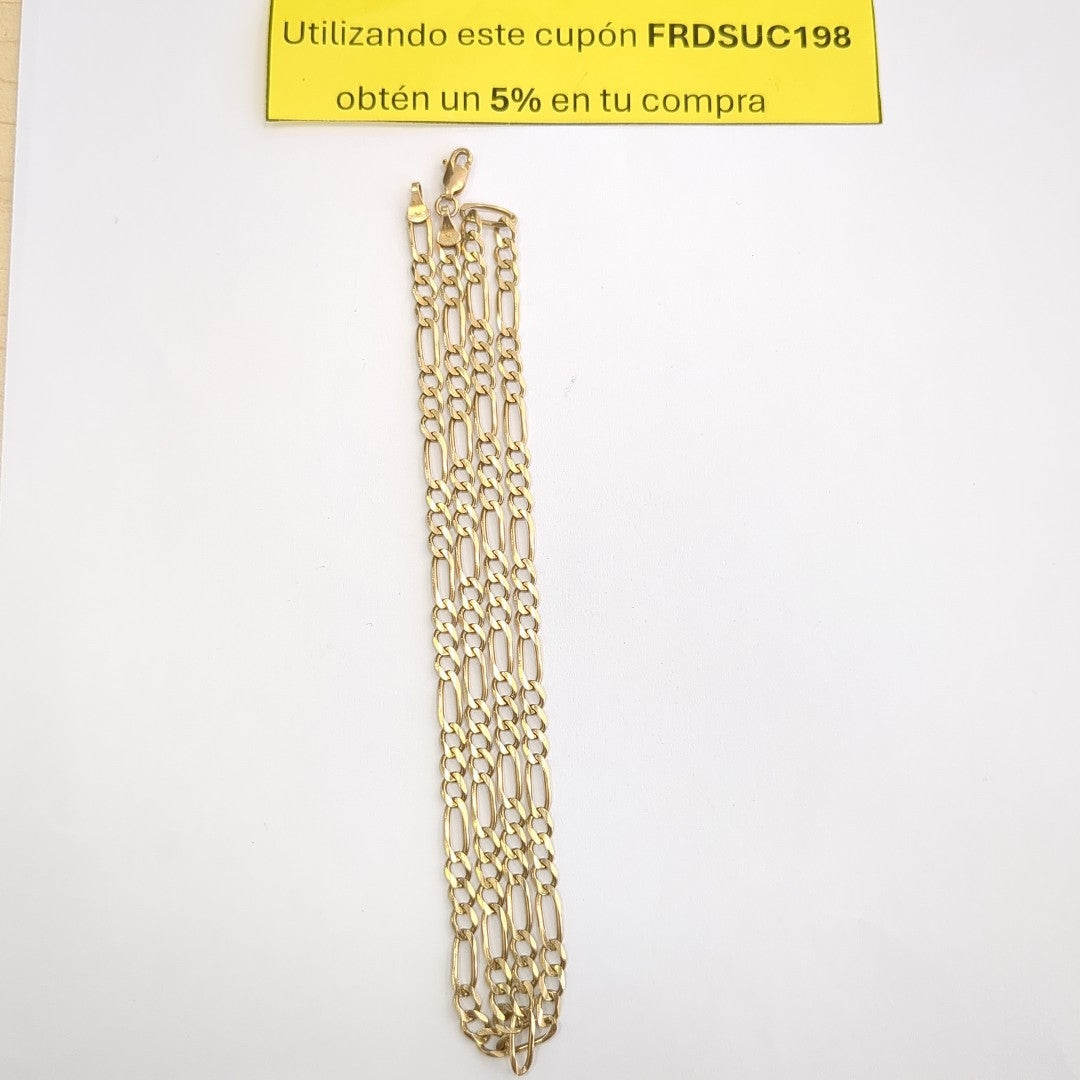 CADENA ORO 10 K 12.4 GRMS (SEMINUEVO)