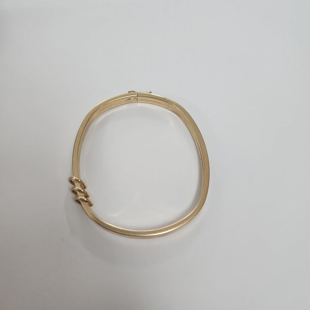 PULSERA RIGIDA ORO 14 K 7,90 GRMS (SEMINUEVO)