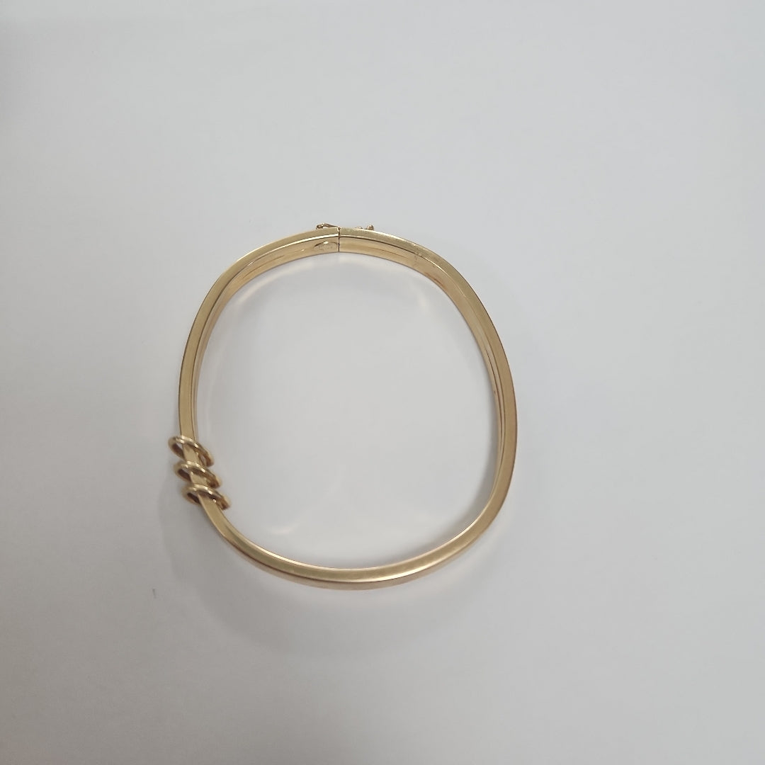 PULSERA RIGIDA ORO 14 K 7,90 GRMS (SEMINUEVO)