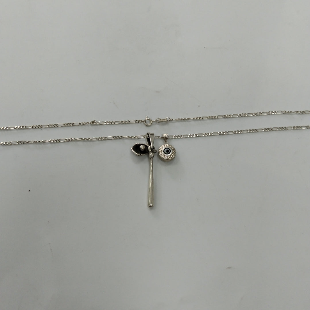 CADENA, DIJE PLATA 8.6 GRMS (SEMINUEVO)