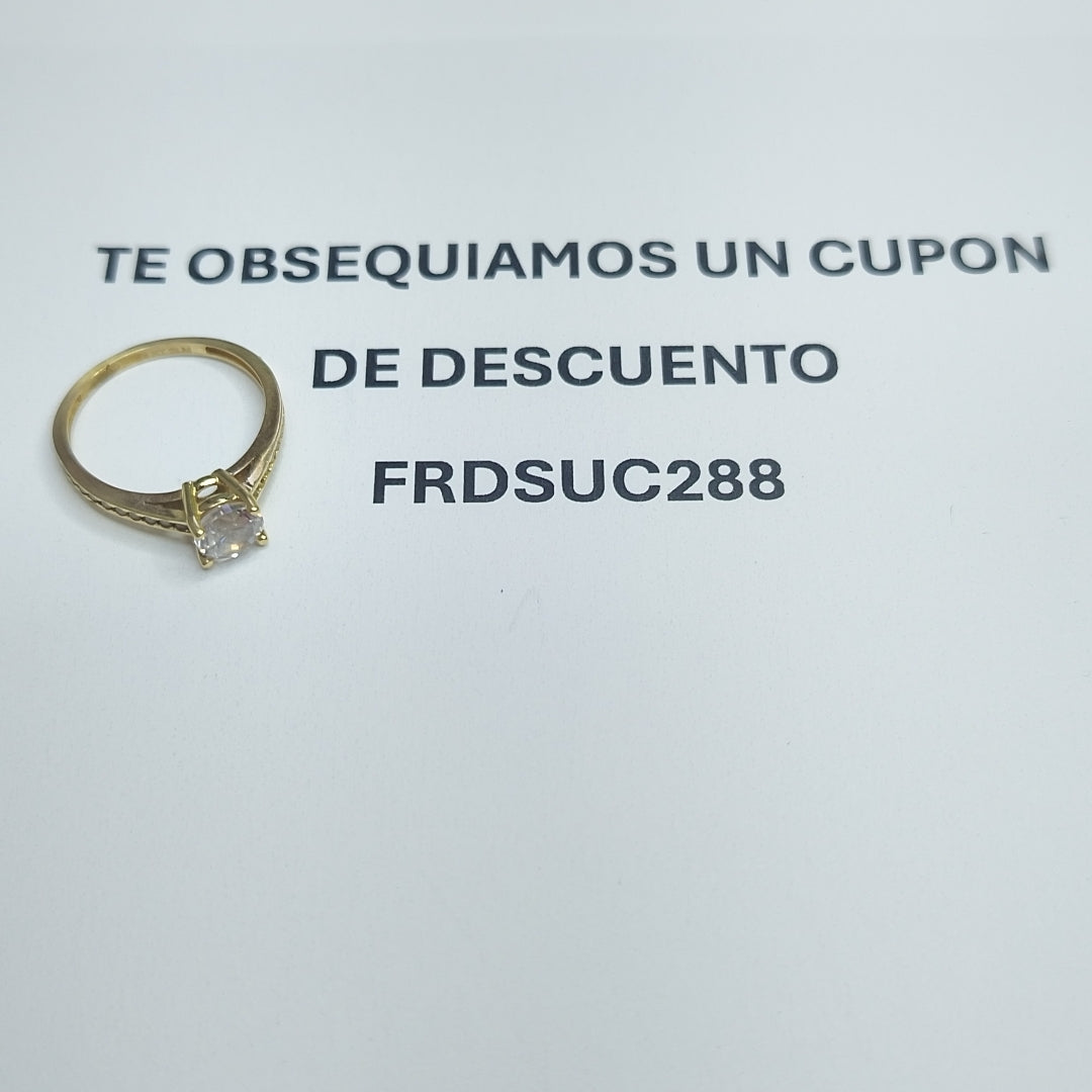 ANILLITO ORO 14 K 2 GRMS (SEMINUEVO)