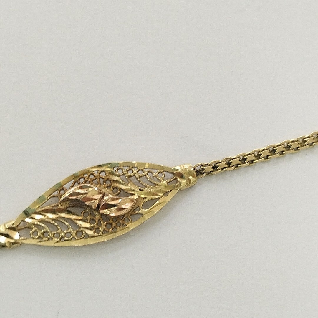 PULSERA ORO 14 K 3.4 GRMS (SEMINUEVO)