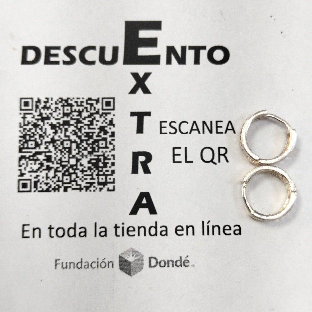 ARRACADAS PLATA .925 2.5 GR (NUEVO)