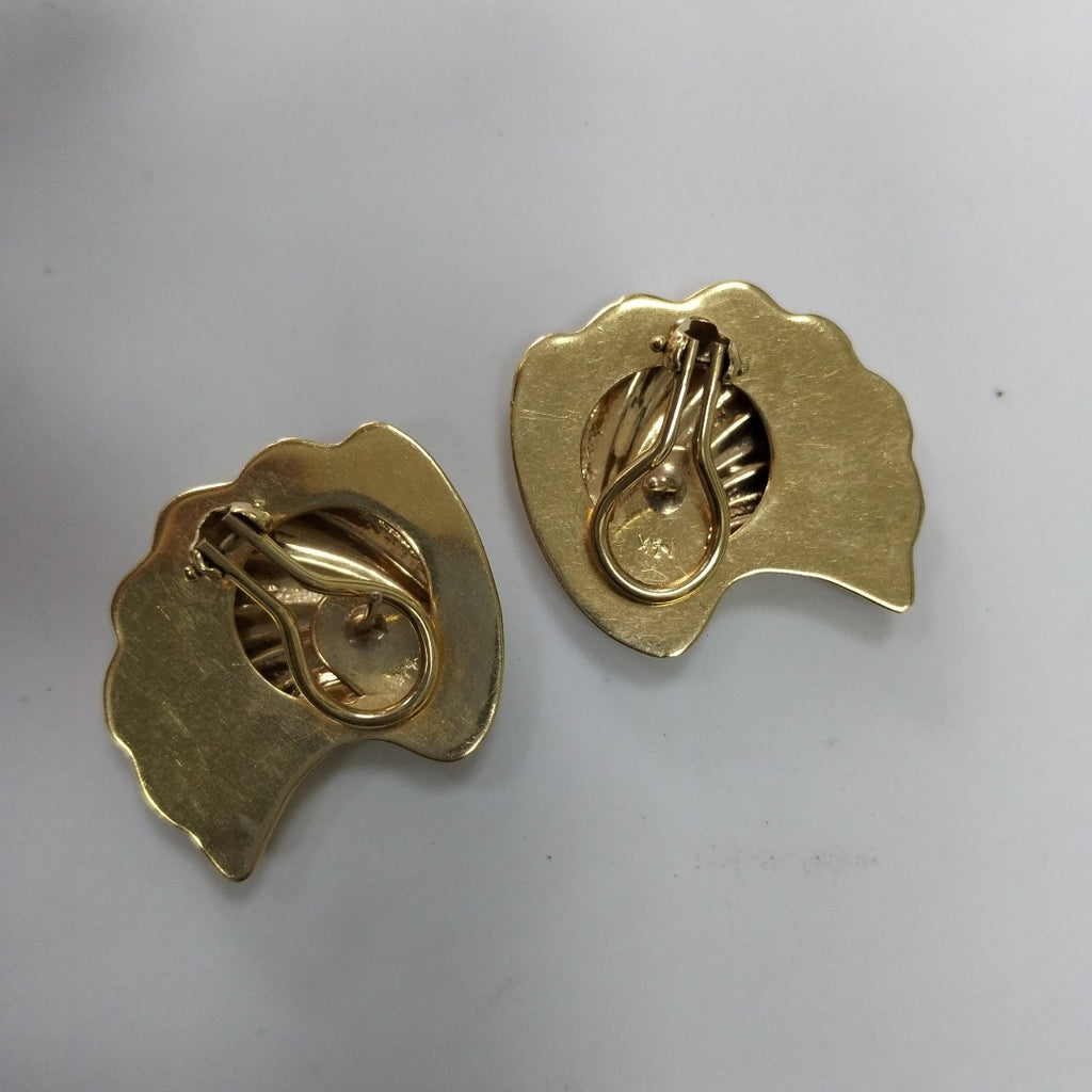 ARETES PAR ORO 14 K 8,40 GRMS (SEMINUEVO)