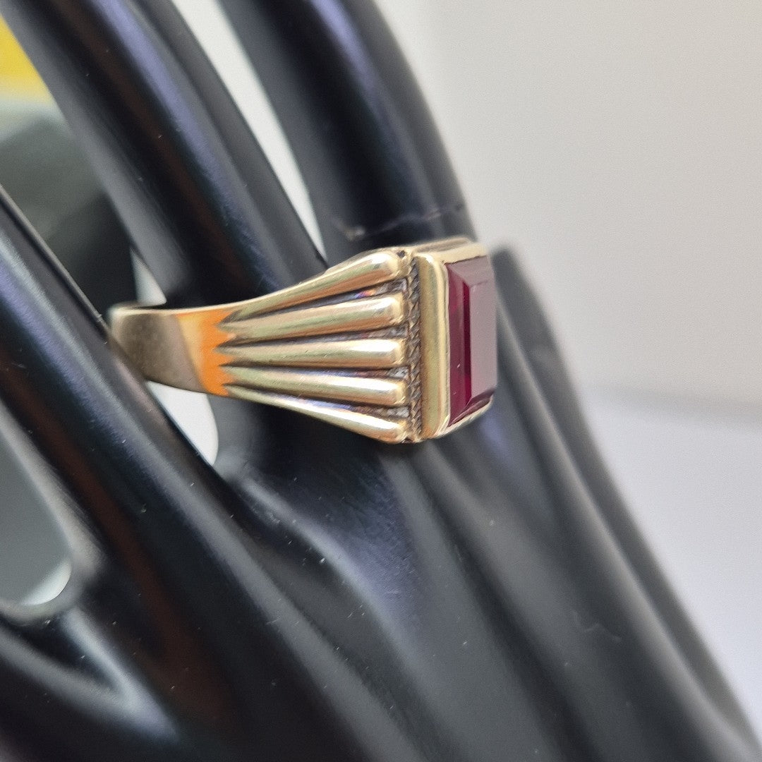 ANILLO ORO 10 K 8,50 GRMS (SEMINUEVO)