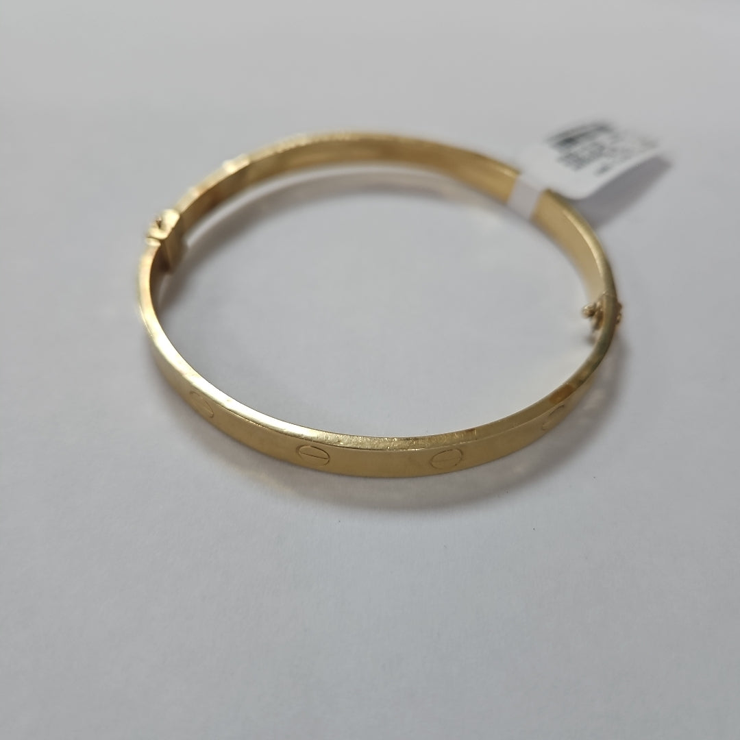PULSERA RIGIDA ORO 14 K 10.1 GRMS (SEMINUEVO)