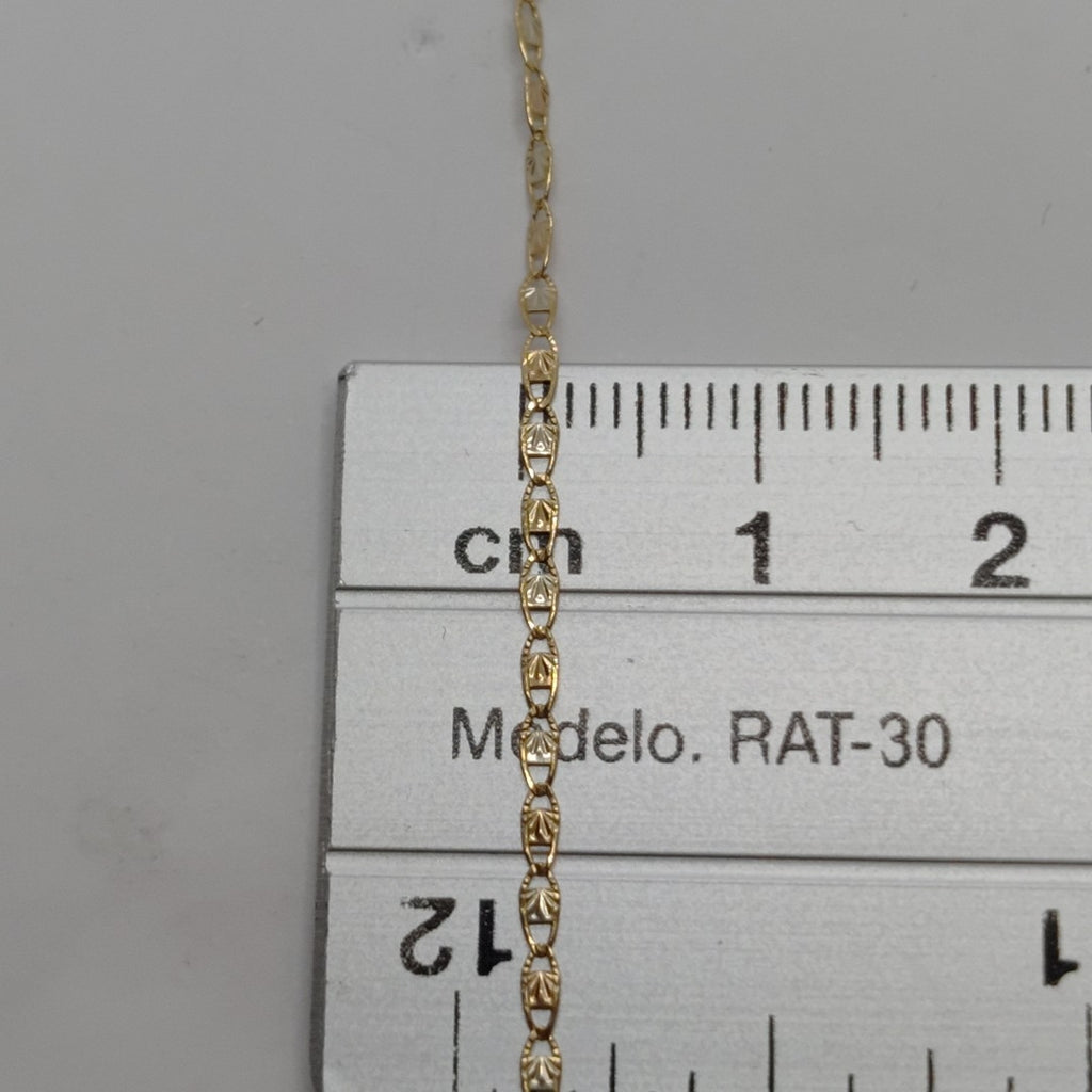 CADENA, MEDALLA RELIGIOSA ORO, ORO COMBINADO 10 K 1.9 GRMS (SEMINUEVO)