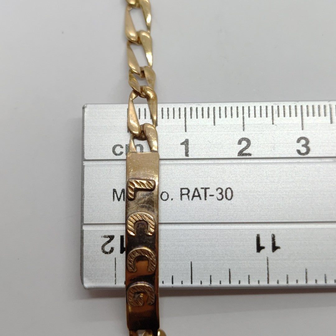 ESCLAVA ORO 10 K 3.6 GRMS (SEMINUEVO)