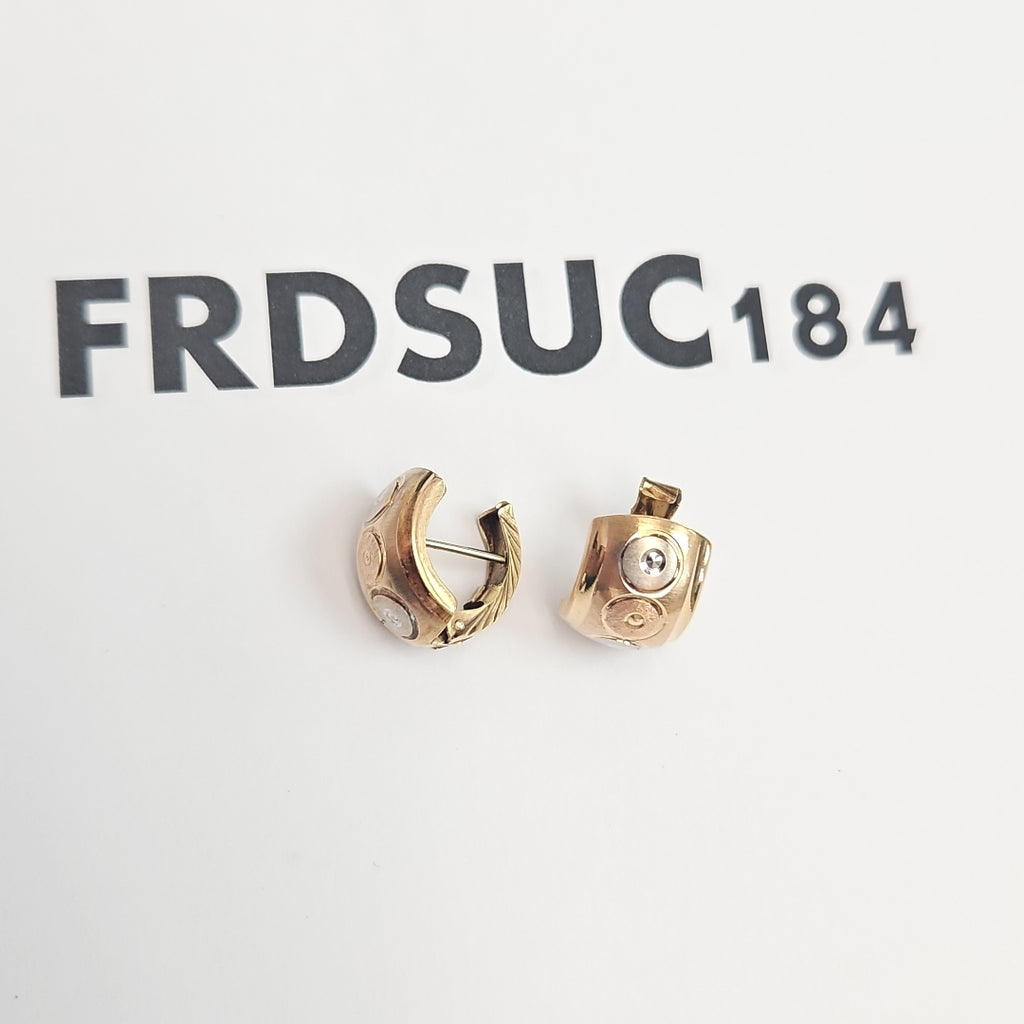 ARETES PAR ORO 14 K 2.9 GRMS (SEMINUEVO)