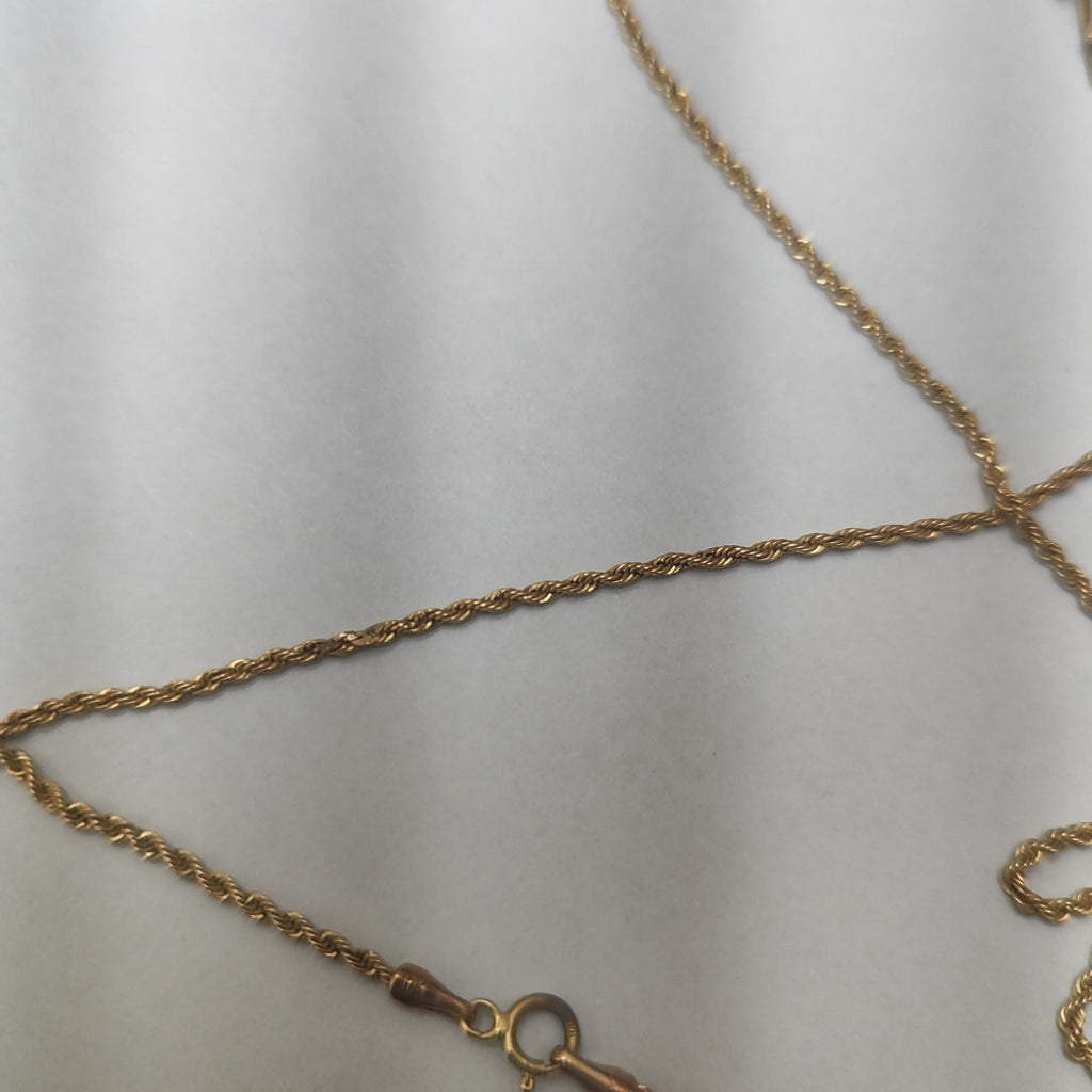 CADENA, CRUCIFIJO ORO 10 K 3.5 GRMS (SEMINUEVO)