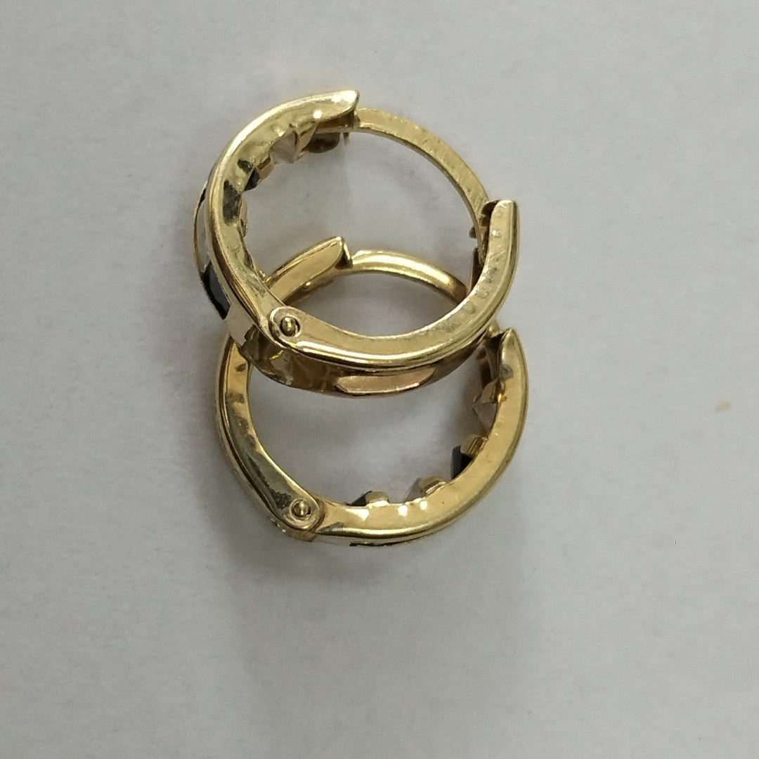 ARRACADAS PAR ORO 10 K 1.3 GRMS (SEMINUEVO)