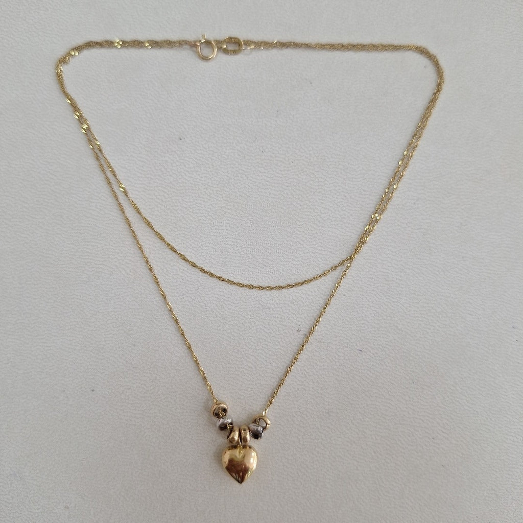 CADENA, DIJE ORO 10 K 1.3 GRMS (SEMINUEVO)