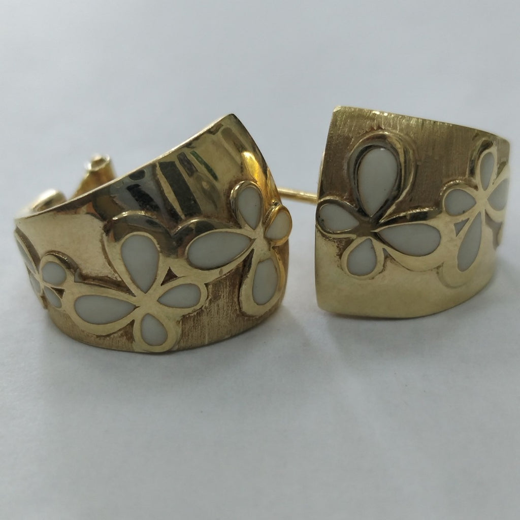 ARETES PAR ORO 14 K 6,40 GRMS (SEMINUEVO)
