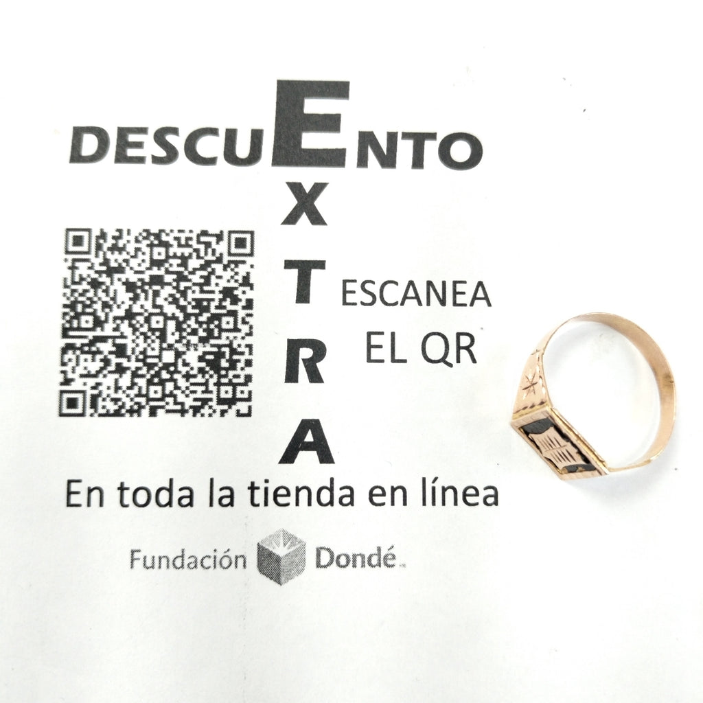 ANILLO ORO 10 K 2.2 GRMS (SEMINUEVO)