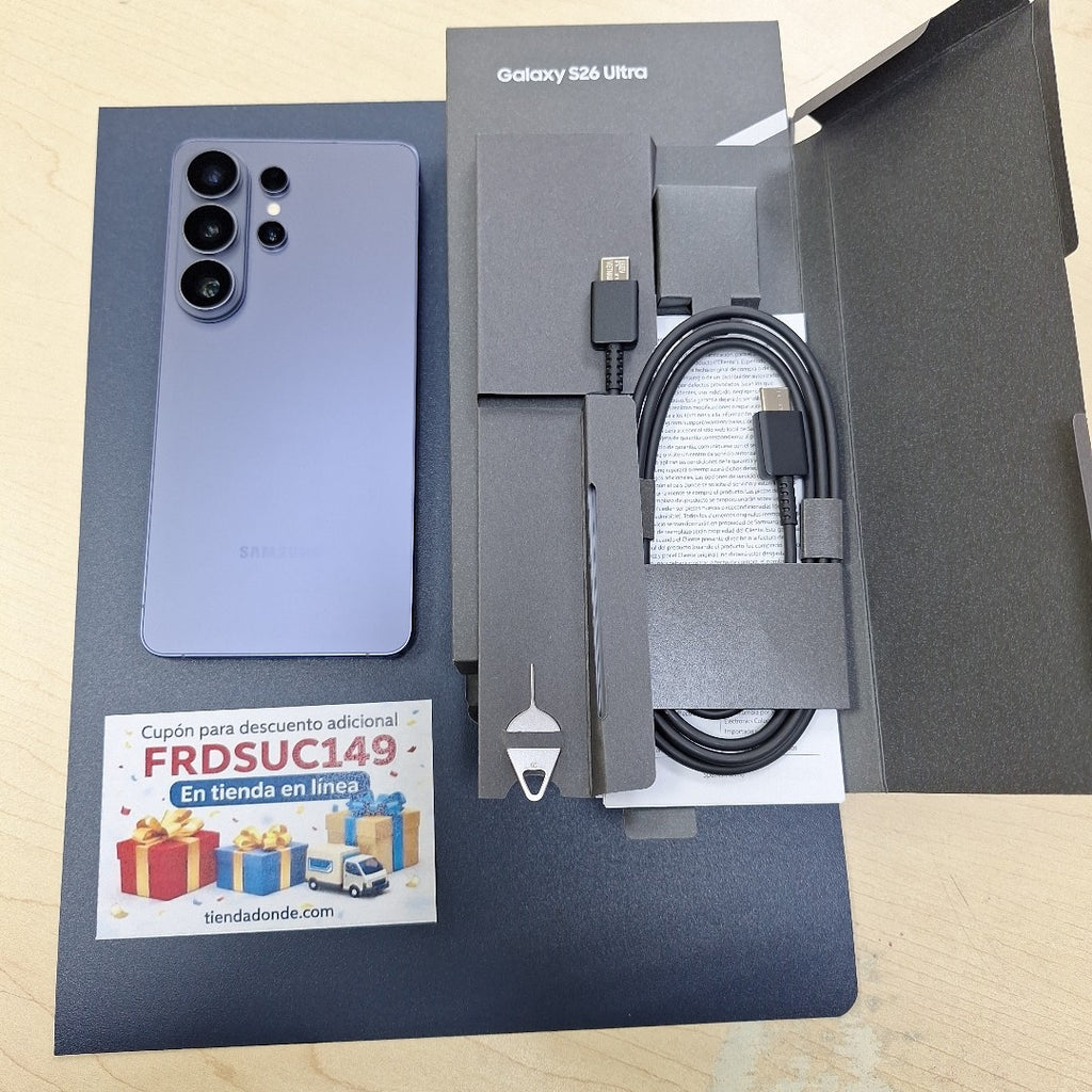 CELULAR SAMSUNG GALAXY S26 ULTRA SM-S948B (2026) 512 GB 12 GB RAM (SEMINUEVO)