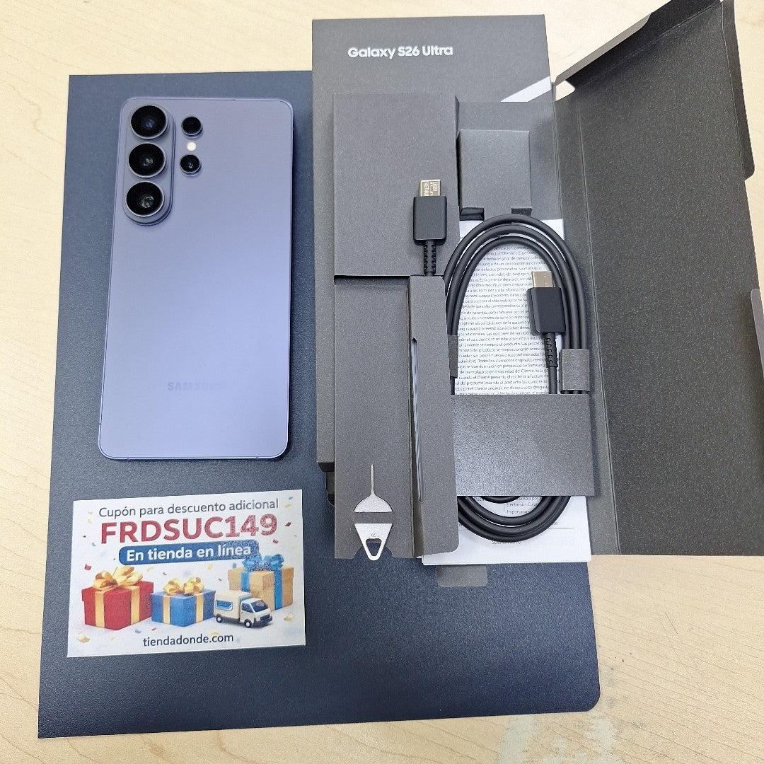 CELULAR SAMSUNG GALAXY S26 ULTRA SM-S948B (2026) 512 GB 12 GB RAM (SEMINUEVO)
