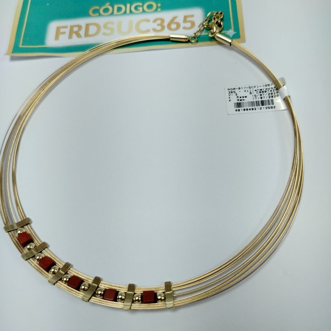 GARGANTILLA ORO 14 K 19.3 GRMS (SEMINUEVO)