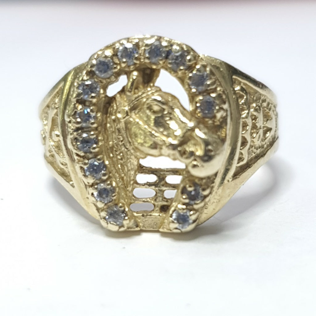 ANILLO ORO 14 K 7.4 GRMS (SEMINUEVO)