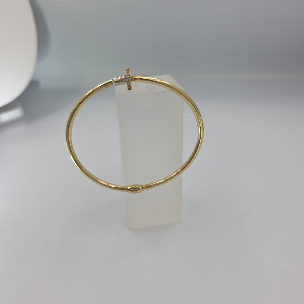 PULSERA RIGIDA ORO 14 K 7.1 GRMS (SEMINUEVO)