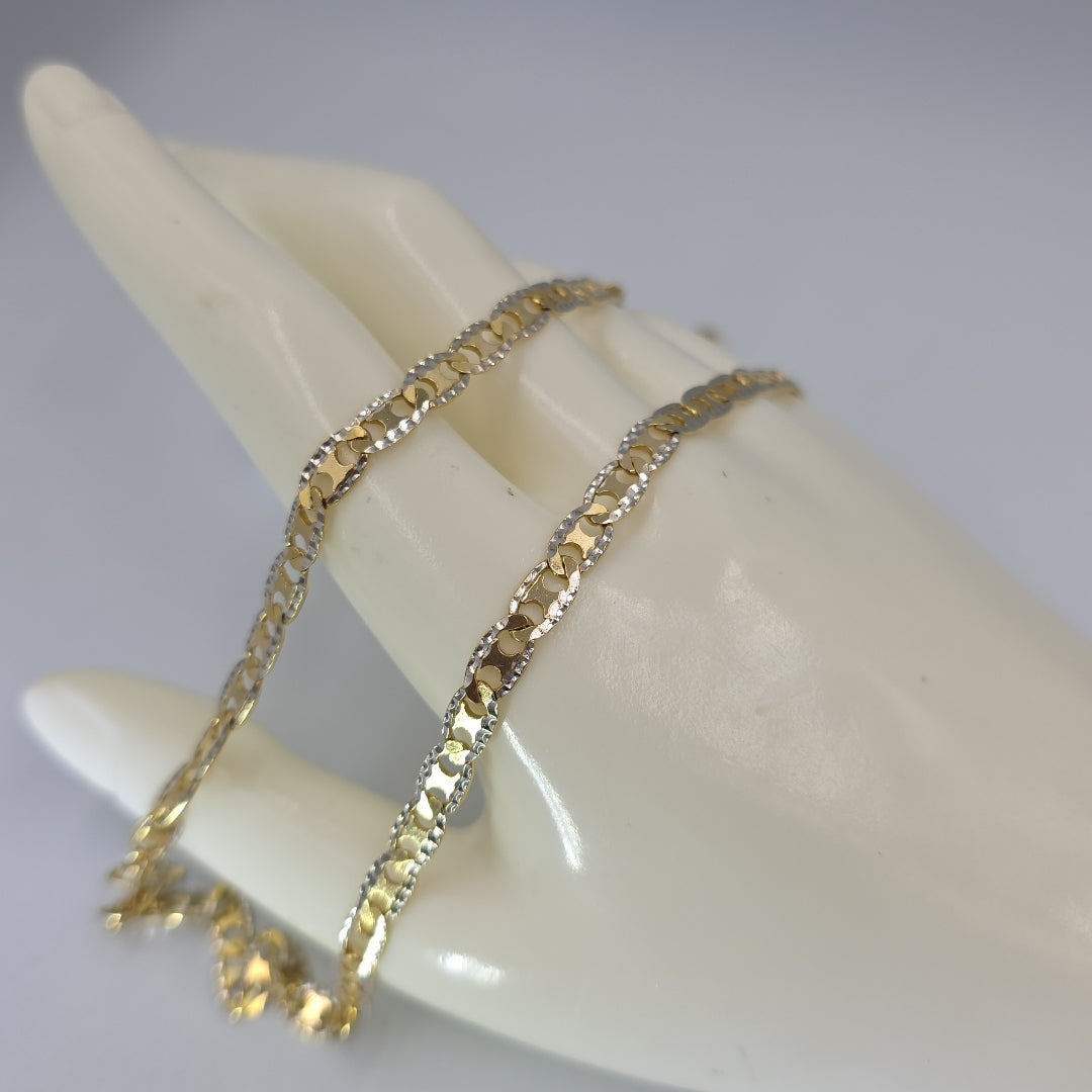 CADENA ORO,RODIADO 14 K 13,30 GRMS (SEMINUEVO)