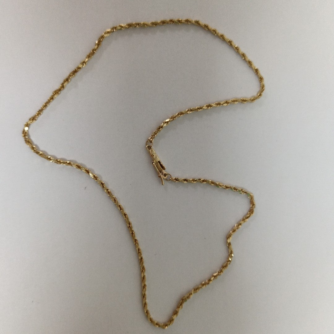 CADENA ORO 14 K 2.4 GRMS (SEMINUEVO)