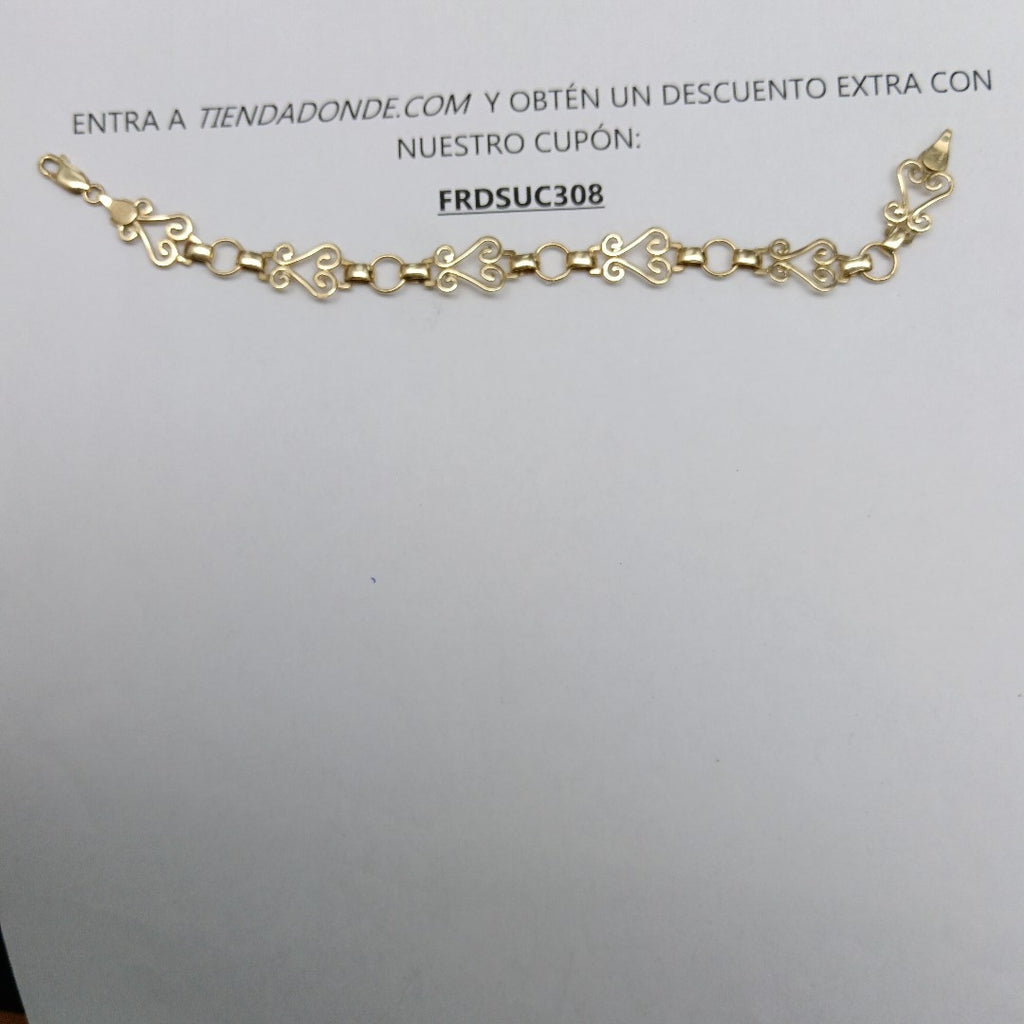 PULSERA ORO 14 K 8.2 GRMS (SEMINUEVO)