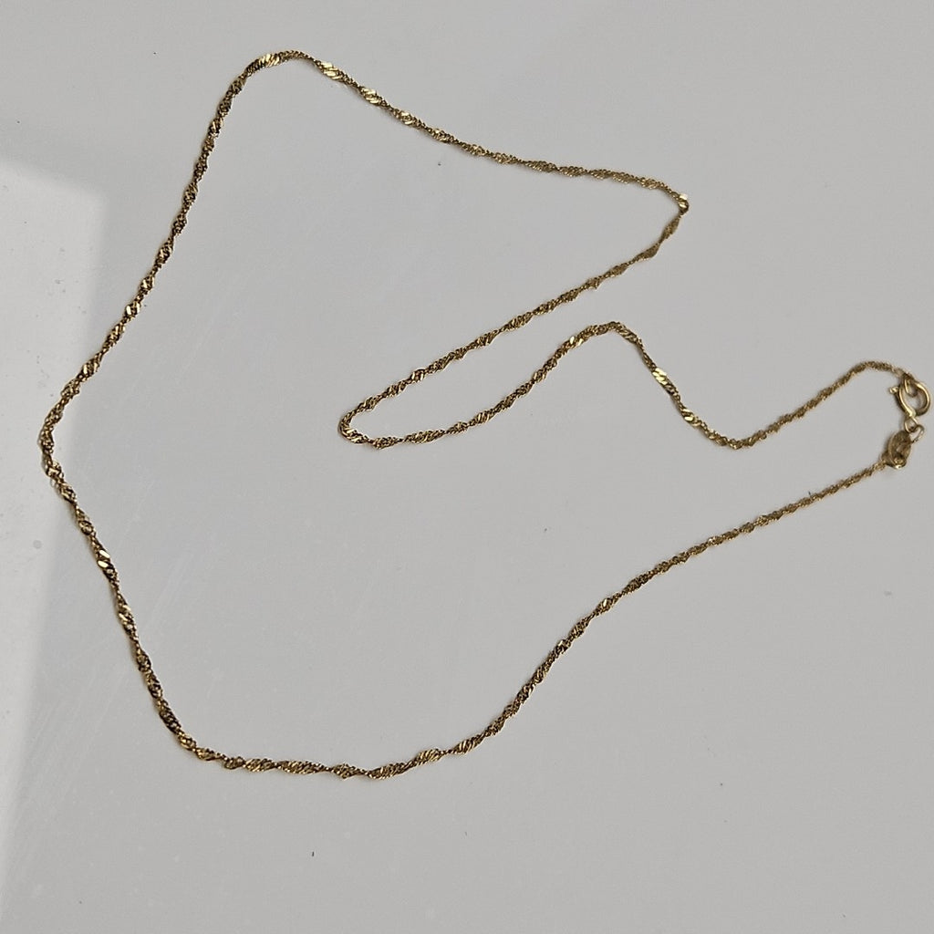 CADENA ORO 10 K 0.9 GRMS (SEMINUEVO)