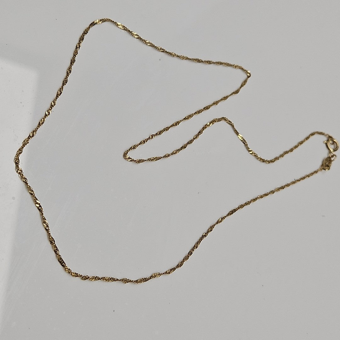 CADENA ORO 10 K 0.9 GRMS (SEMINUEVO)