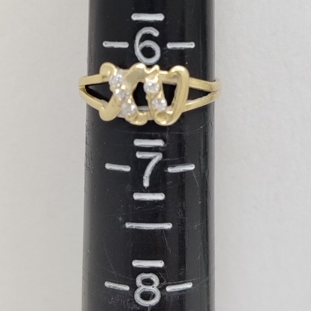 ANILLITO ORO 14 K 1.8 GRMS (SEMINUEVO)
