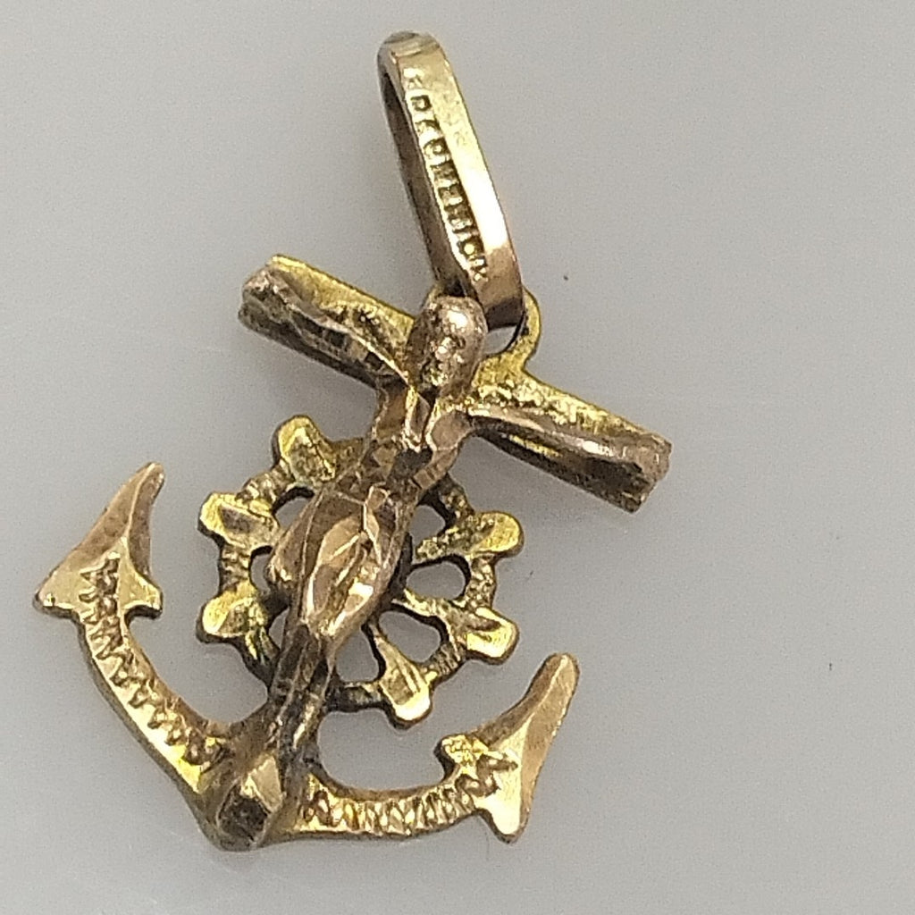 CRUZ DE CARAVACA,DIJE ORO 10 K 1,20 GRMS (SEMINUEVO)