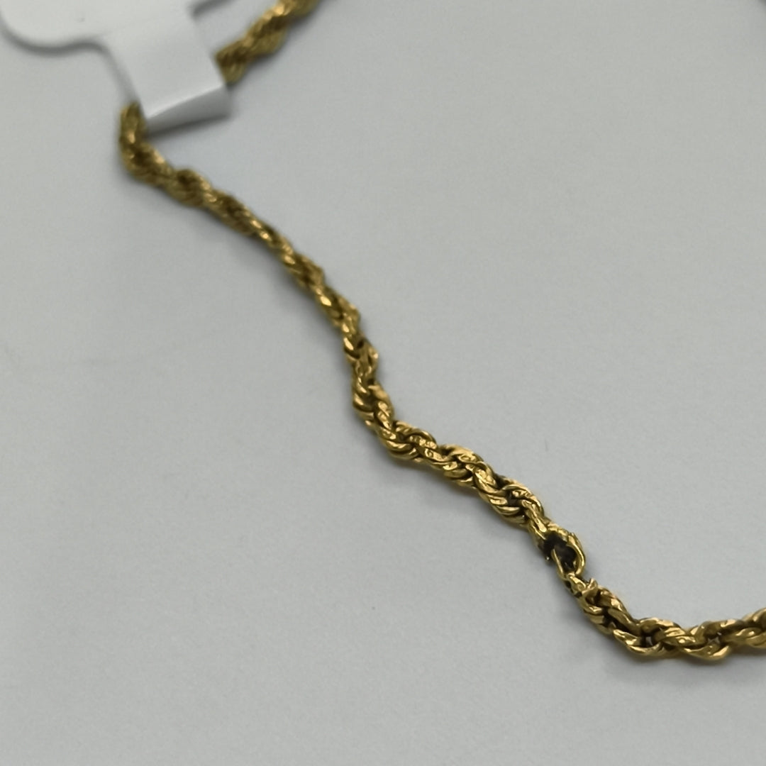 CADENA ORO 18 K 2.3 GRMS (SEMINUEVO)