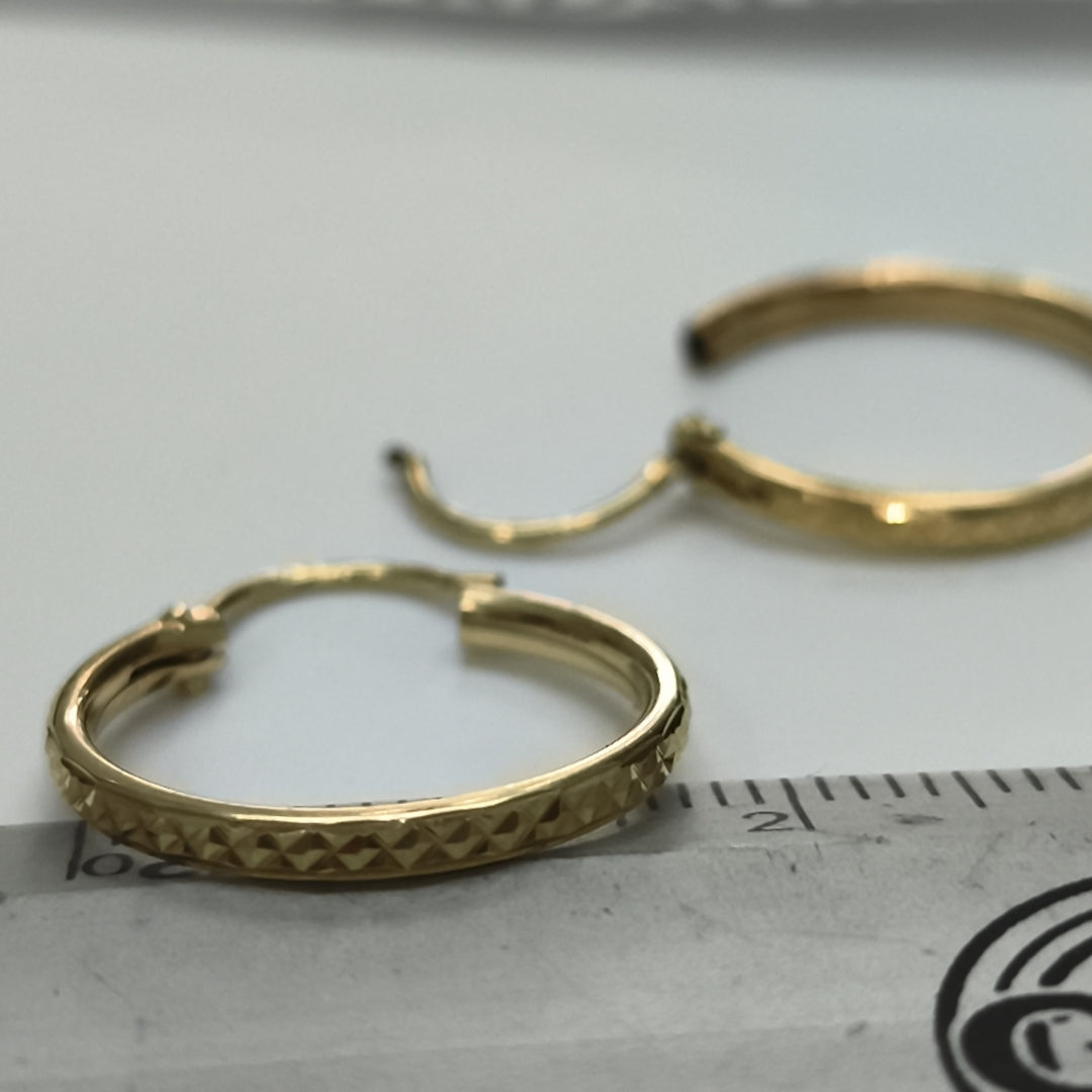 ARRACADAS PAR ORO 10 K 1,30 GRMS (SEMINUEVO)