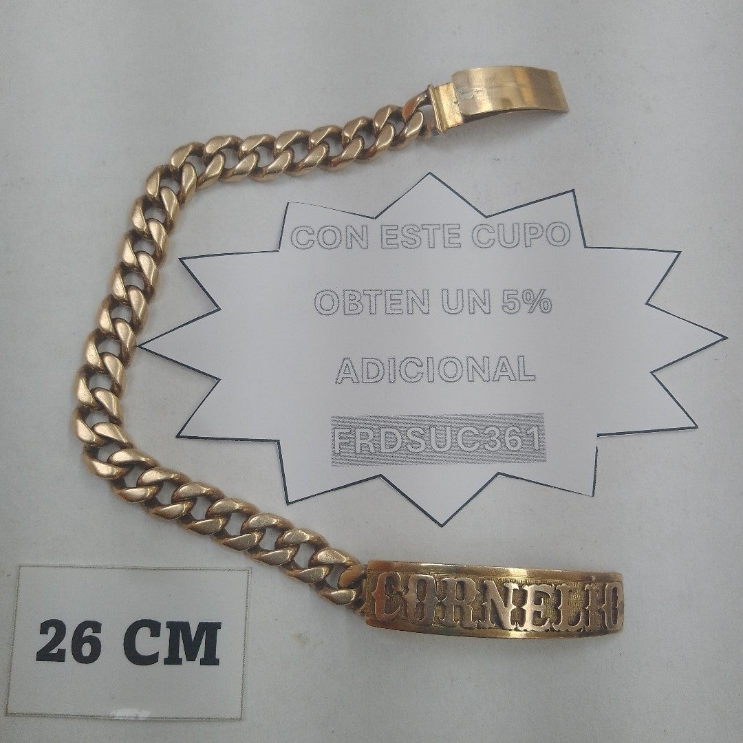ESCLAVA ORO 14 K 69.8 GRMS (SEMINUEVO)