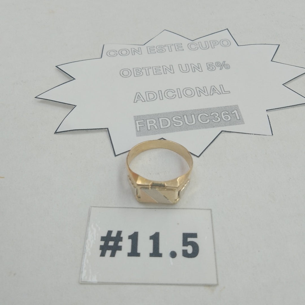 ANILLO ORO 10 K 4,40 GRMS (SEMINUEVO)