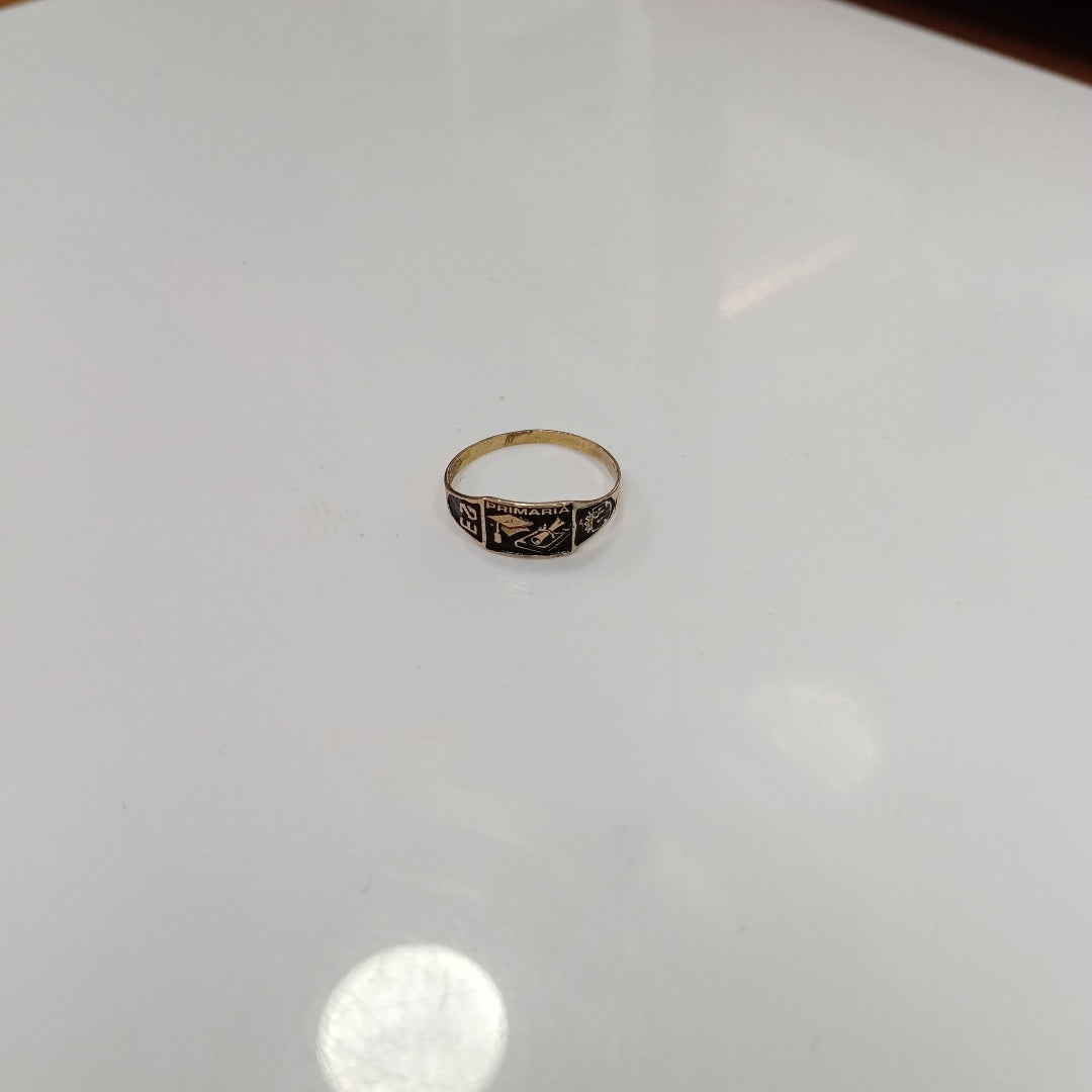ANILLO DE GRADUACIÓN ORO 8 K 1,10 GRMS (SEMINUEVO)