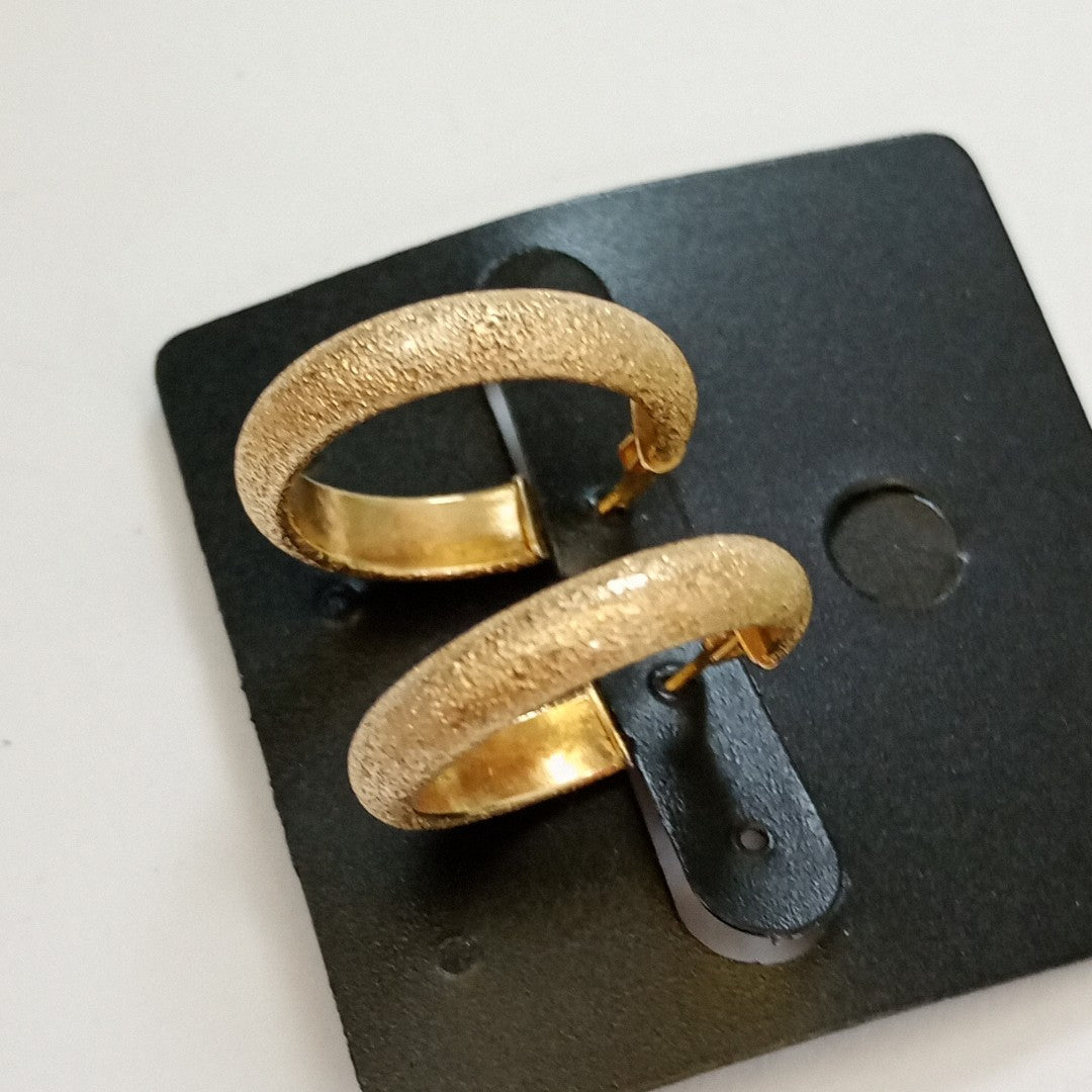ARRACADAS PAR ORO 14 K 1,60 GRMS (SEMINUEVO)