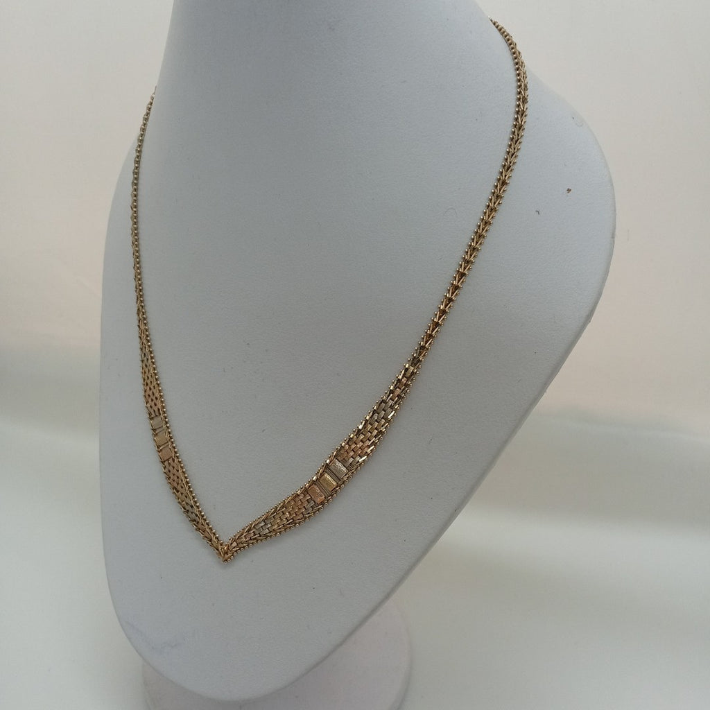 CADENA ORO COMBINADO 10 K 15.1 GRMS (SEMINUEVO)