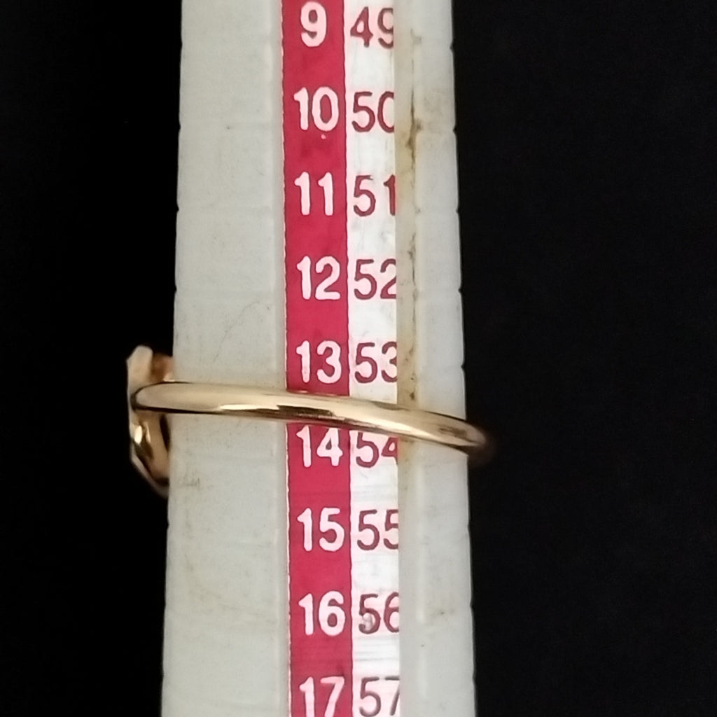 ANILLO ORO 14 K 1,50 GRMS (SEMINUEVO)