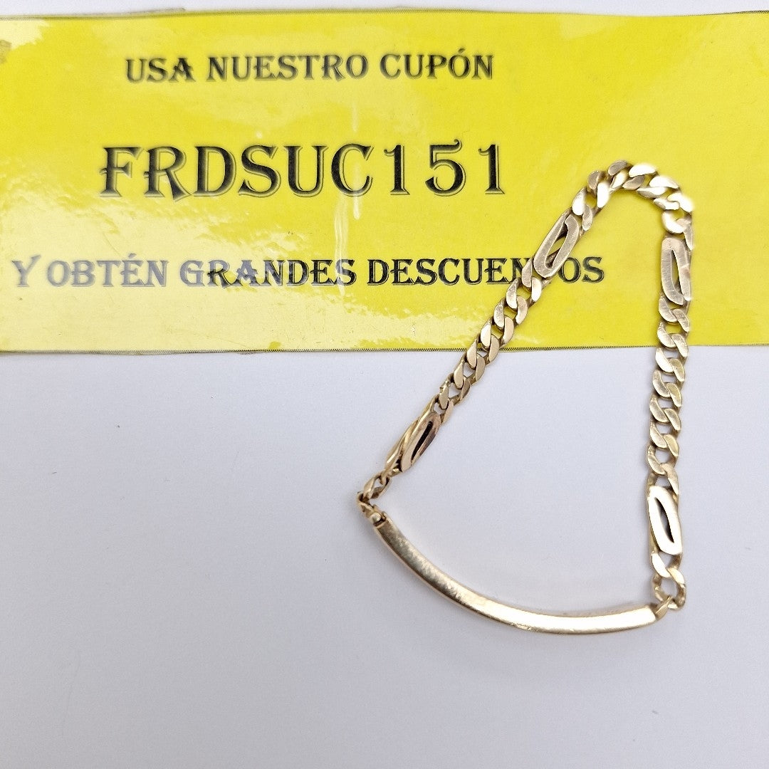 ESCLAVA ORO 14 K 7,00 GRMS (SEMINUEVO)