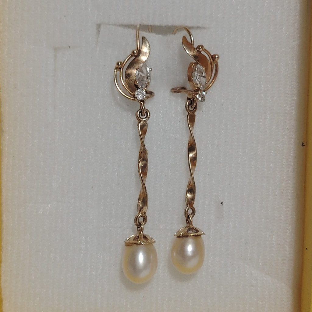 ARETES PAR ORO 10 K 1.9 GRMS (SEMINUEVO)