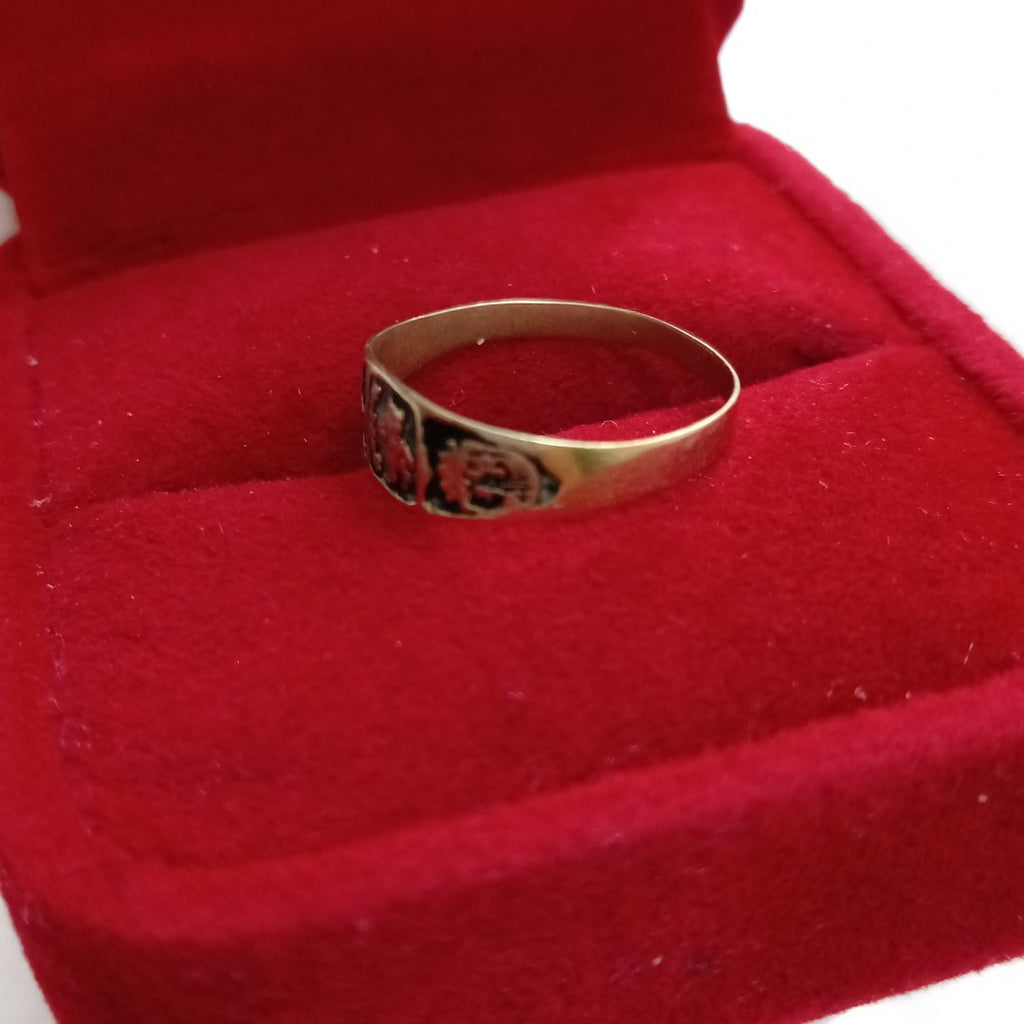 ANILLO DE GRADUACIÓN ORO 8 K 0,70 GRMS (SEMINUEVO)