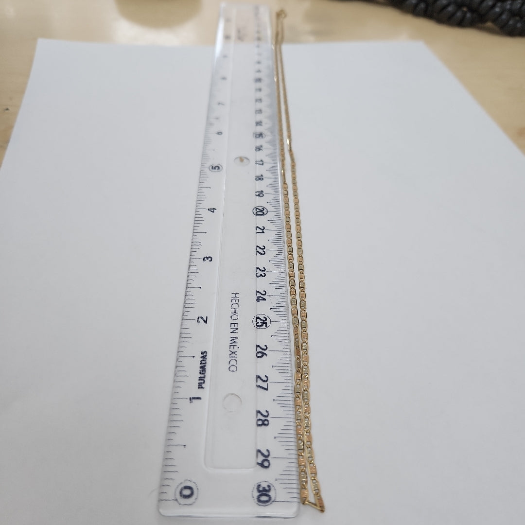 CADENA ORO 14 K 3,70 GRMS (SEMINUEVO)