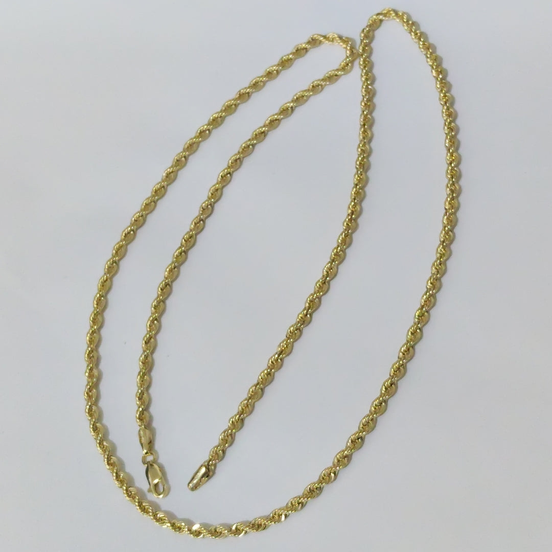 CADENA ORO 10 K 6.2 GRMS (SEMINUEVO)