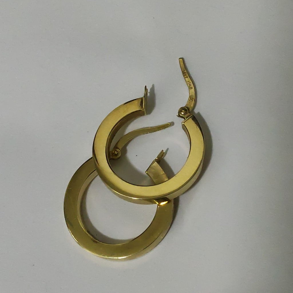ARRACADAS PAR ORO 14 K 2 GRMS (SEMINUEVO)
