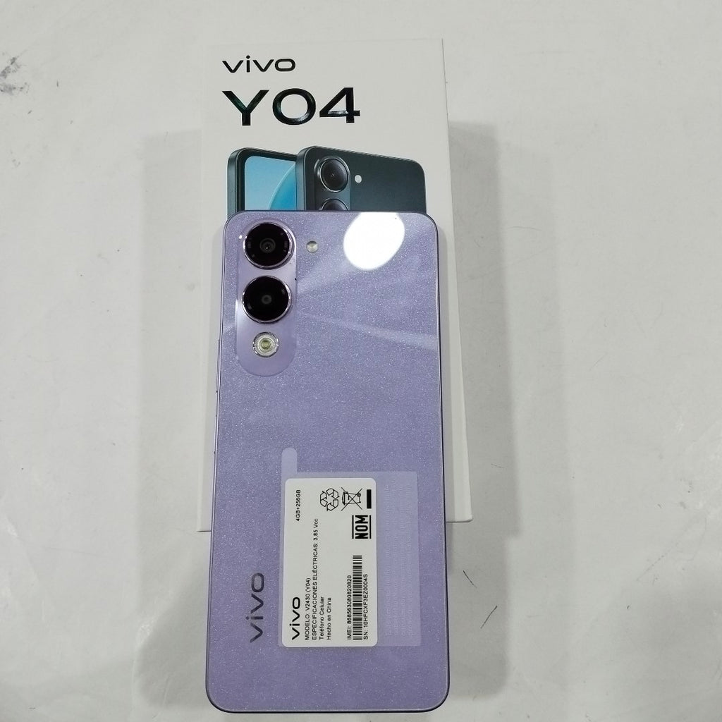 CELULAR VIVO Y04 V2430 (2025) 256 GB 4 GB RAM (SEMINUEVO)