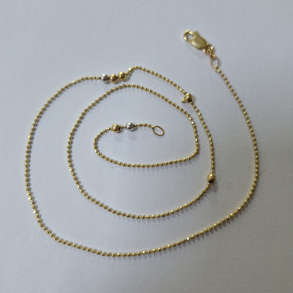 GARGANTILLA ORO 14 K 3.4 GRMS (SEMINUEVO)