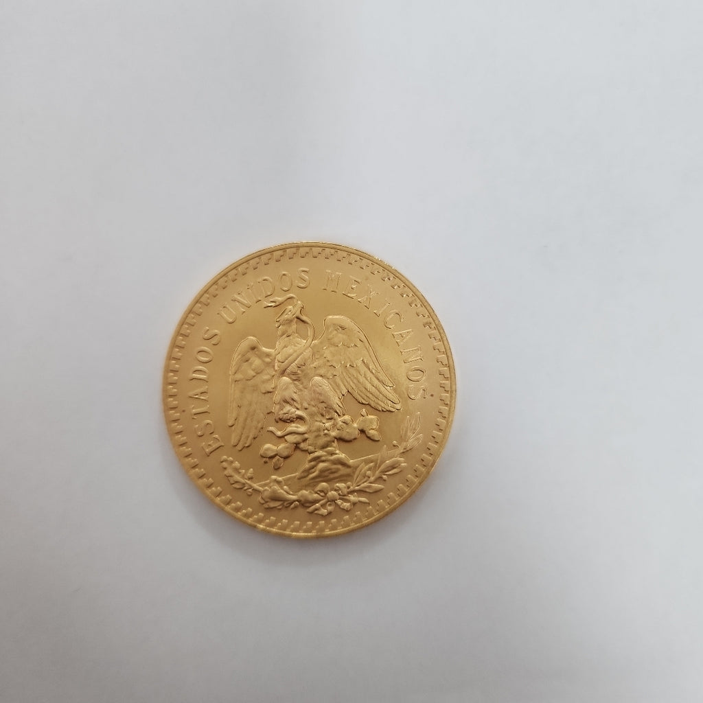 K1 41,60 GRMS 21 K IDENTIFICACIÓN MONEDA NOMINATIVA MONEDAS PESOS 50 PESOS (SEMINUEVO)