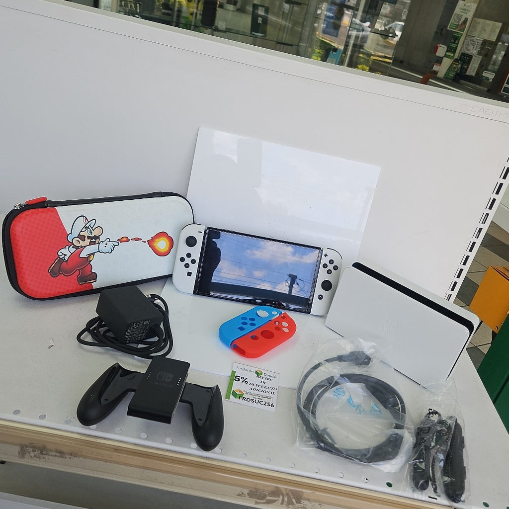 CONSOLA DE VIDEOJUEGO NINTENDO SWITCH OLED 64 GB (SEMINUEVO)